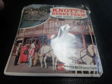 1970 GAF VIEW MASTER - KNOTT'S BERRY FARM - 3 REELS AND ENVELOPE