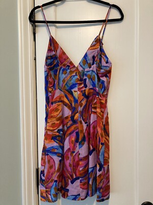 farm rio rainbow bananas mini dress FARM RIO