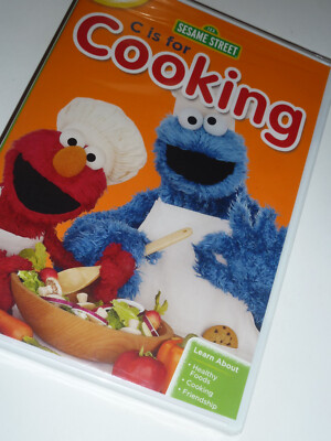 Sesame Street: C Is for Cooking DVD kids healthy eating food