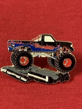 Overkill Monster Truck collectible lapel pin, tie tack, hatpin museum 4X4
