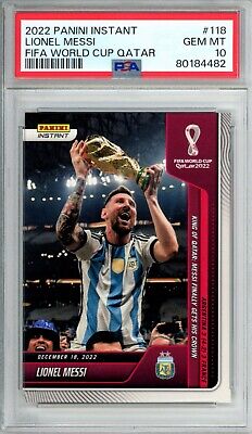 2022 PANINI INSTANT FIFA WORLD CUP QATAR LIONEL MESSI #118 2022 PANINI INSTANT FIFA WORLD CUP QATAR LIONEL MESSI #118