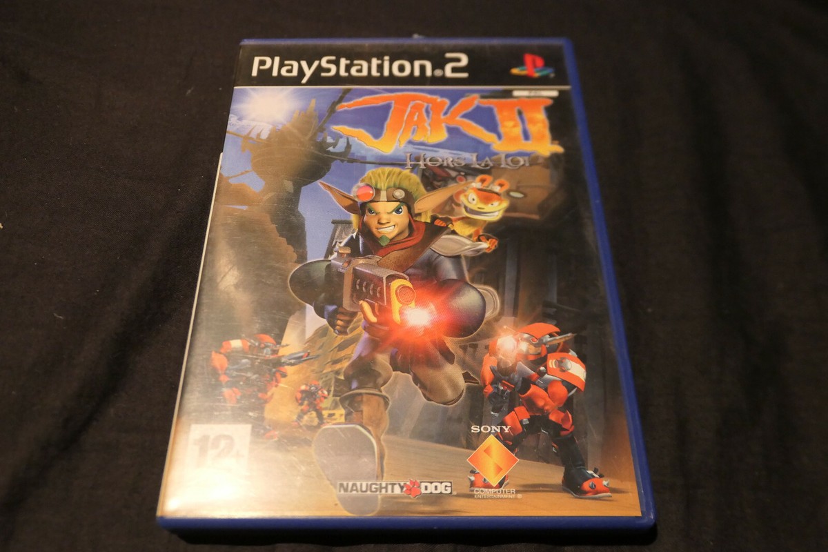 Jak II : Hors La Loi Sur PS2 – Version Française (PAL) – Bon état