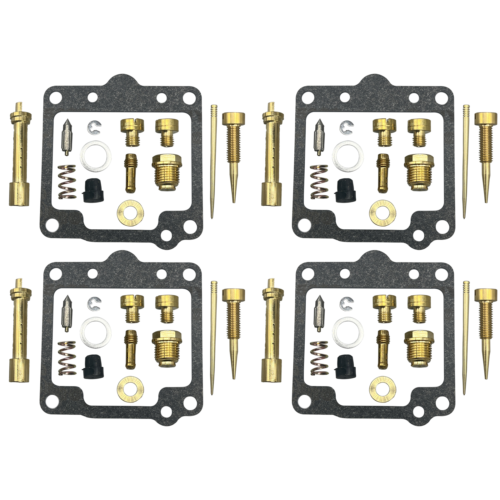4X CARBURETOR CARB REBUILD KIT For Yamaha XS1100 XS1100s 7879 w/plug
