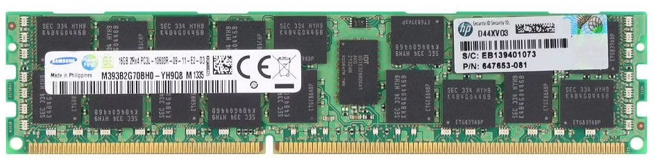 Lot 16 RAM 256GB (16x16GB) DDR3 ECC Registred 1333Mhz/1600Mhz/1866Mhz - Photo 2/4