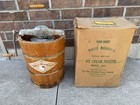 White Mountain Ice Cream Freezer Maker Vintage Hand Crank 4 Quart USA Model 643