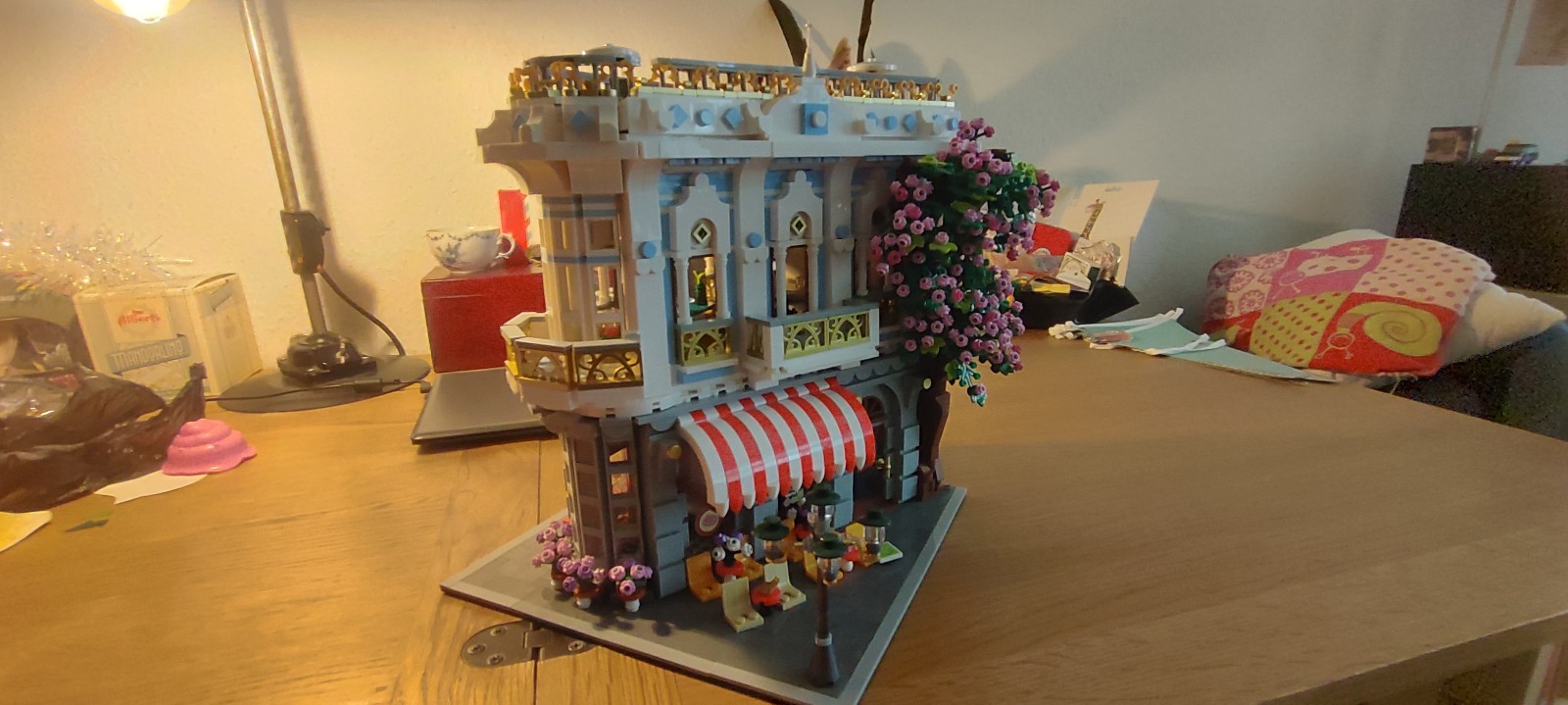 Klemmbaustein Restarant Jie Star 89109 Haus Crator Street View Modular Moc Lego