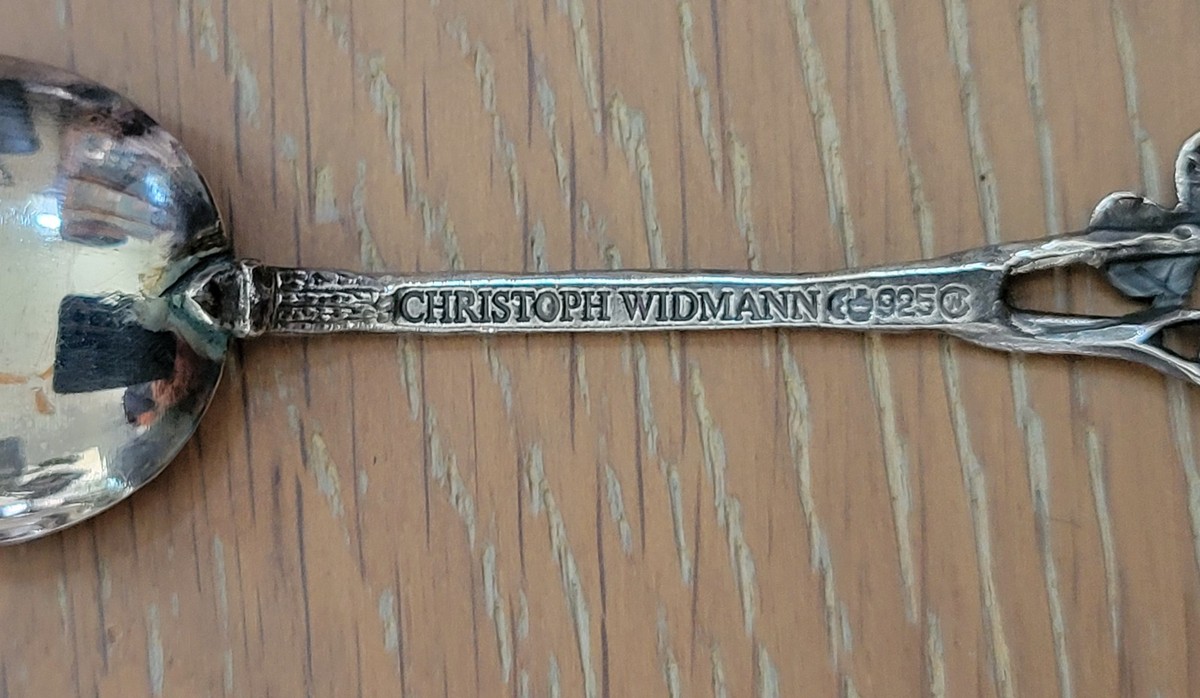 2 Vintage Sterling 925 Christoph Widmann Spoons | eBay