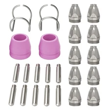 AG-60 Plasma Cutter Torch Consumables, 24 Pcs Accessories for CUT55/CUT55PRO