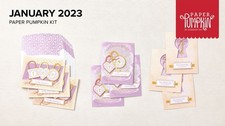 Stampin' Up January 2023 Paper Pumpkin "Key To My Heart"