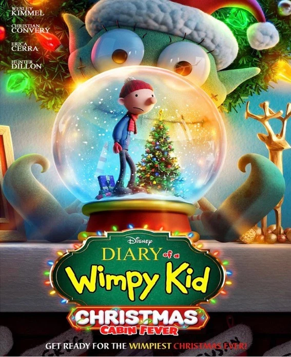 Bluray Diary Of A Wimpy Kid Christmas: Cabin Fever (2023) Animation Adventure - Image 2 of 2