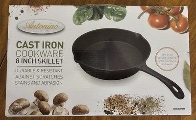 Antonio Collection 8-inch Cast Iron Skillet