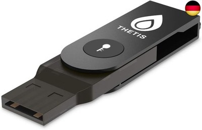 FIDO2 Security Key,  Sicherheitsschlüssel [Faltbares] Zwei-Faktor-Authentifizier