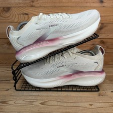 Brooks Trainers Womens Size UK 7.5 Adrenaline GTS 25 Coconut Argyle Run Shoes