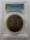 1878-CC Morgan Silver Dollar $1 PCGS VF35