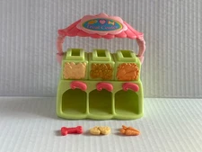 Littlest Petshop Treat Center Accessory - Hasbro LPS with 3 Treats