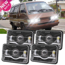 For Toyota Van 1986 1987 1988 1989 4x6 LED He...