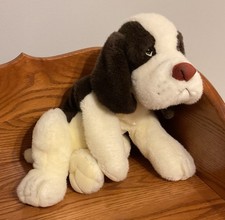 Russ Gaucho 16" Reclining Soft Saint Bernard Plush Puppy Dog Stuffed Animal