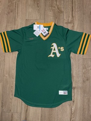 NIKE JERSEY REGGIE JACKSON OAKLAND ATHLETICS A's Men Sz M Cooperstown Collection