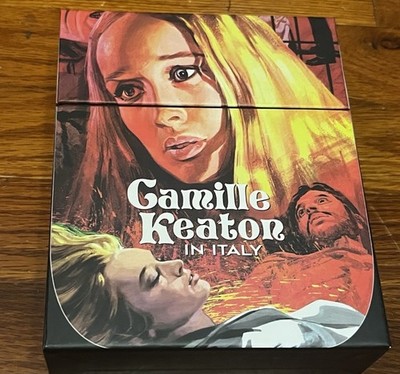 CAMILLE KEATON IN ITALY 3 BLU-RAY BOX SET w/  Slipcover Vinegar Syndrome NEW