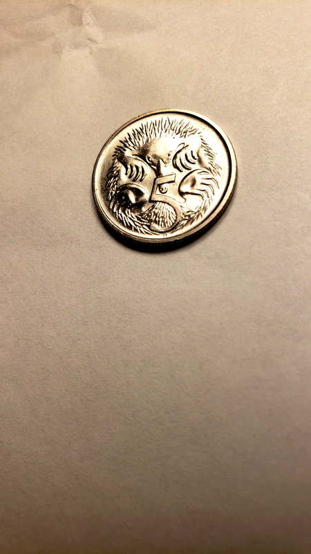 Australian 5 Cent 1993 Coin Queen Elizabeth II Value Currency Collectible Money