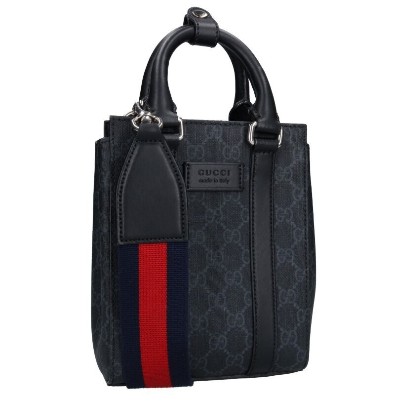 GUCCI Mini 2-Way Tote Bag 696010 in Black 537943