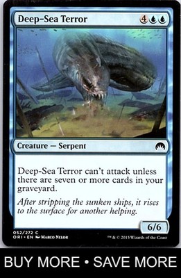 Deep-Sea Terror LP Magic Origins MTG