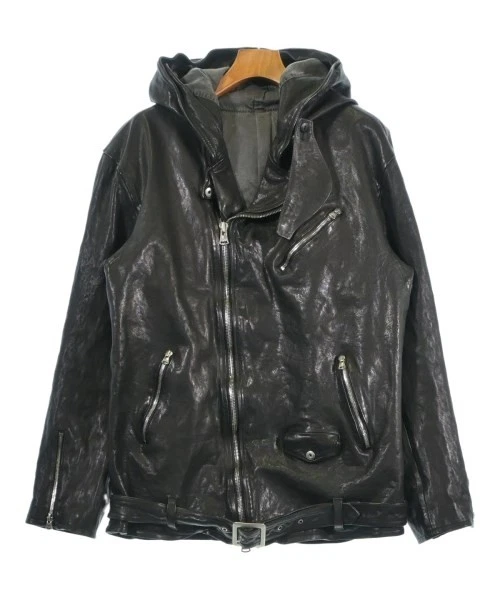 Yohji Yamamoto Coats, Jackets & Vests Leather Outer Shell for Men