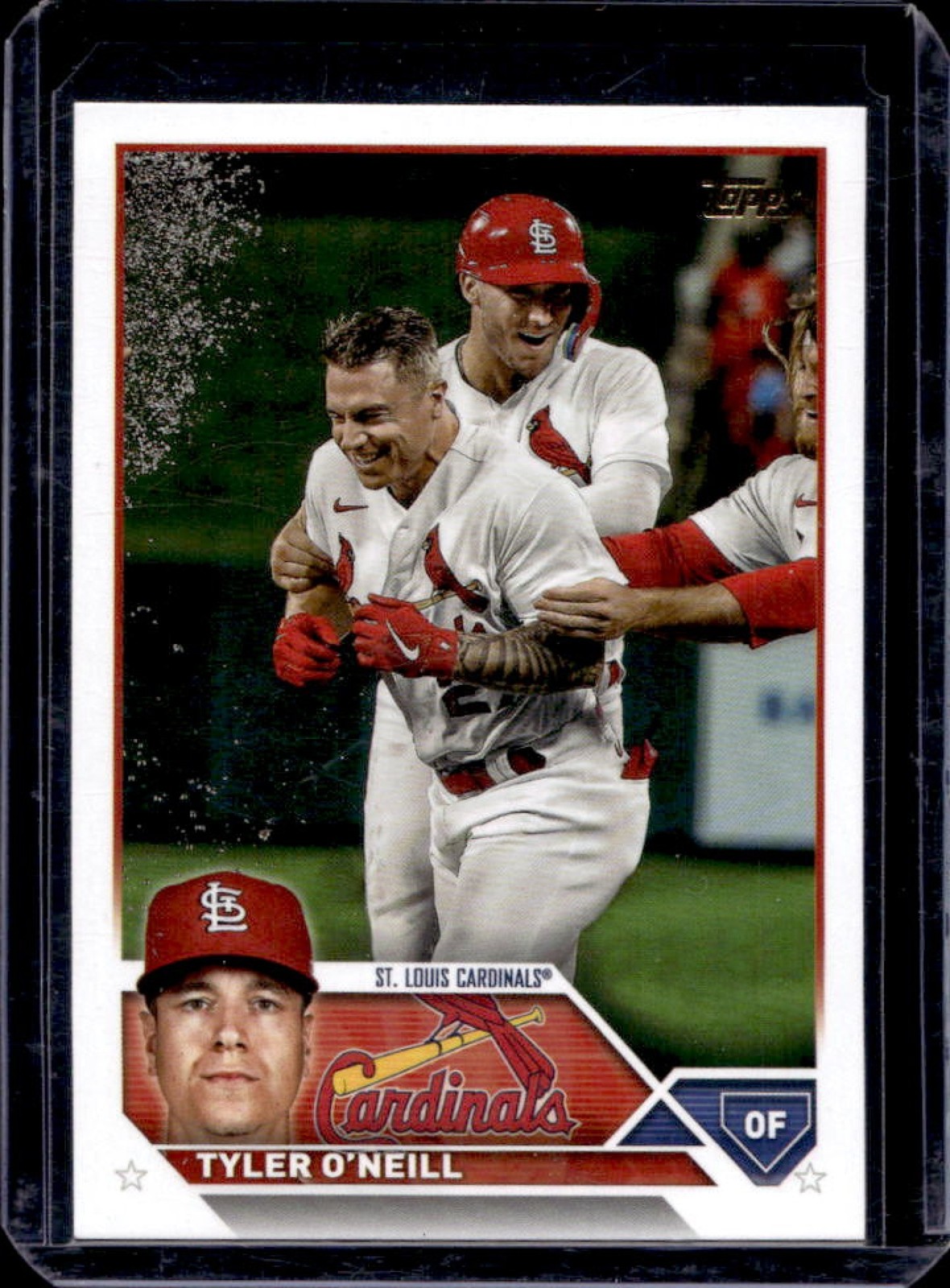 2023 Topps Series 1 Tyler O'Neill Golden Mirror SSP #79 Cardinals