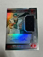 2024 Panini Illusions Braelon Allen 147/199 Red Rookie Patch Auto Jets E1