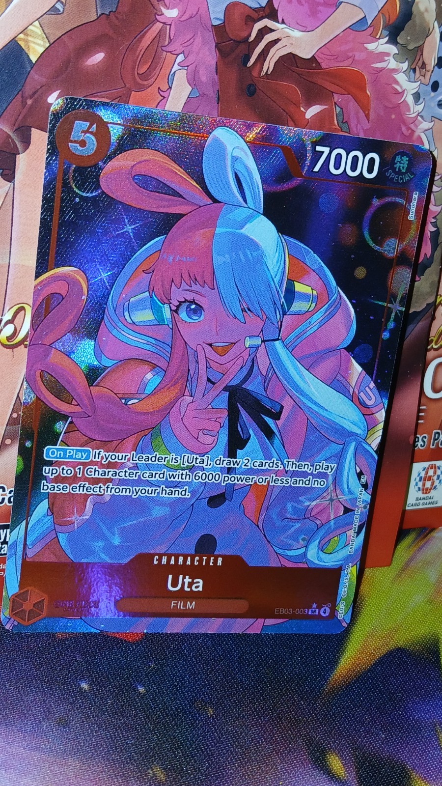 Uta ALT ART SR EB03-003 SR ONE PIECE Heroines Edition - ENGLISH