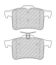 Plaquettes de frein FDB5014 FERODO pour JAGUAR XF I XK II Coupé XF SPORTBRAKE XJ