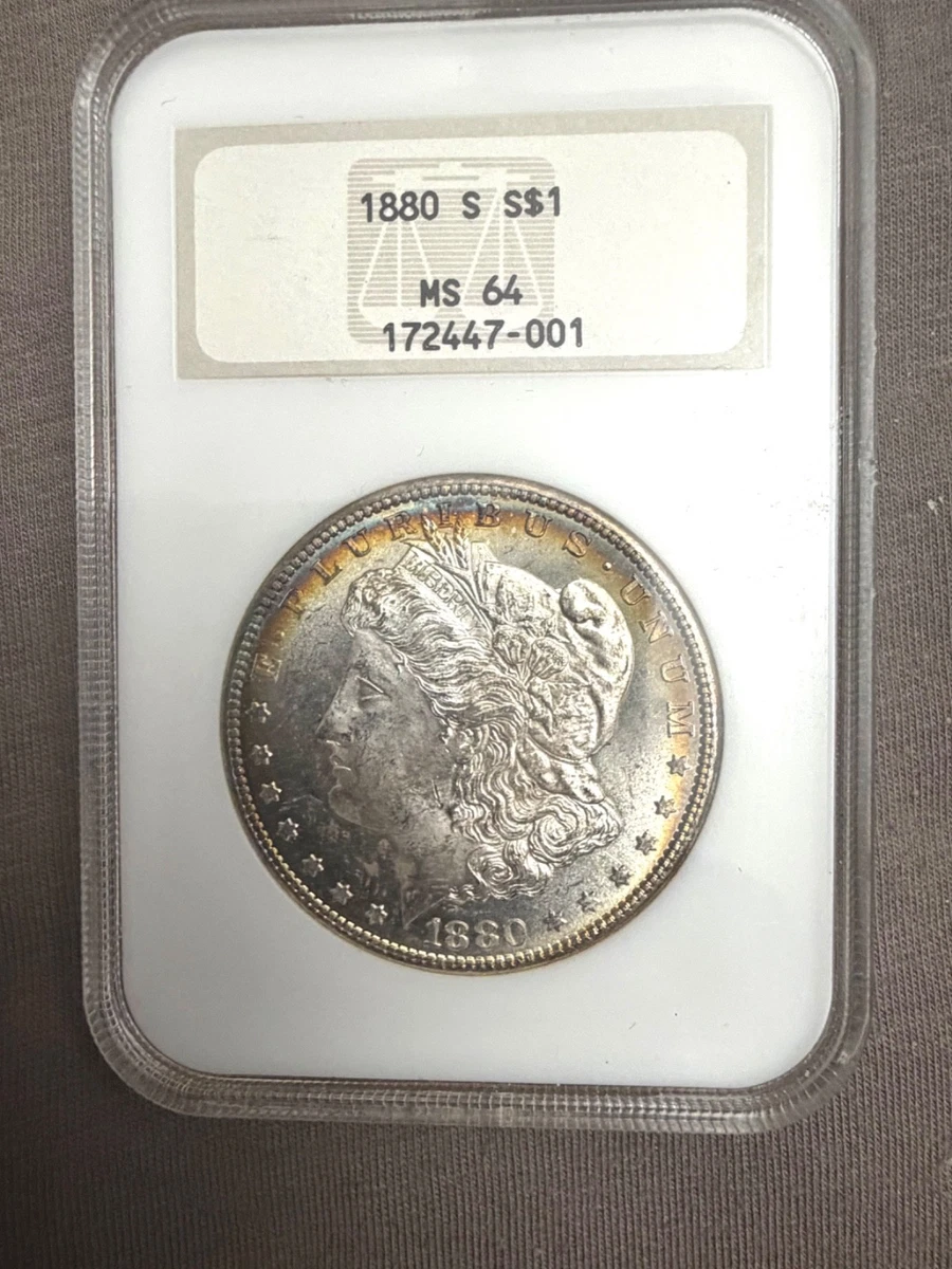 MS 64 Graded 1880 Year Morgan US Dollars (1878-1921) for sale | eBay