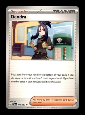 Dendra Uncommon SV02: Paldea Evolved 179/193 NM