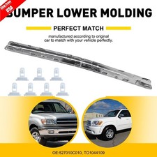 Front Lower Bumper Trim Molding Chrome For 2000-2006 Toyota Tundra 527010c010 Us