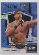 2022 Upper Deck Allure AEW Blue 22/35 Anthony Bowens #26 d9r