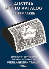 ANK - Austria Netto Katalog Briefmarken Vierländerkatalog 2026