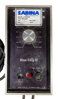 Minarik Blue Chip II 240v 7.5hp Speed Control Model  No. BCR90