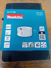 92mm holesaw makita