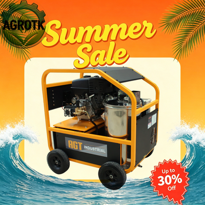 #ad AGT HPW3000 Hot Water Pressure Washer 3000 PSI 6.5HP 33#x27; Hose Free Shipping $1562.00