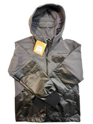 Grundens Men's hooded FishPicking Anchor jacket men's small new