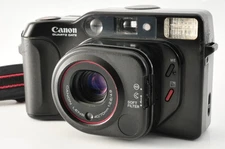 [N MINT] CANON Autoboy TELE QUARTZ DATE Point & Shoot Film Camera From JAPAN