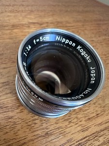 Nikkor-S 50mm F1.4 LTM M39 Leica Lens Black Belt