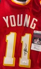 #11 Trae Young Autographed Jersey - Atlanta Hawks PG JSA Authenticated — photo 5