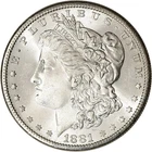 1881-S Morgan Silver Dollar, Brilliant Uncirculated, Blast White!