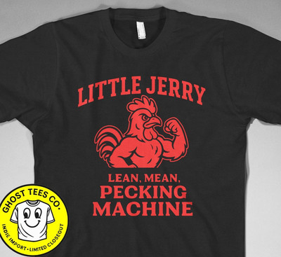 Seinfeld Little Jerry T shirt rooster george costanza kramer jerry fighting tv