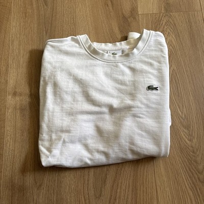 Lacoste Pullover, Weiß, Größe L