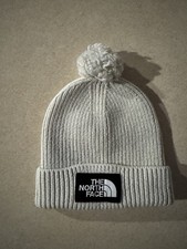 The North Face White Beanie Hat Unisex One Size