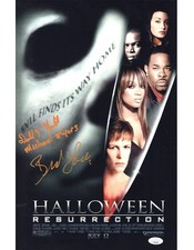Brad Loree & Donald John Hewitt signed 11x17 Poster Michael JSA Authentication