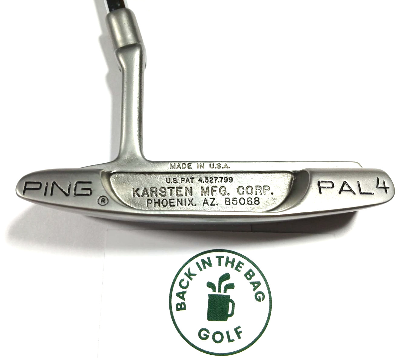 Ping Pal 4 Satin Finish With New Shaft and New Ping Grip