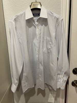 versace white dress shirt Versace V2 Classic Mens 15.5/39 White Dress Shirt